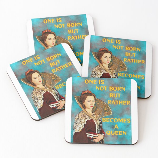 Item preview, Radical Feminist Queen - One Is Not Born But Rather Becomes A Queen designed and sold by LethalPixieDust.