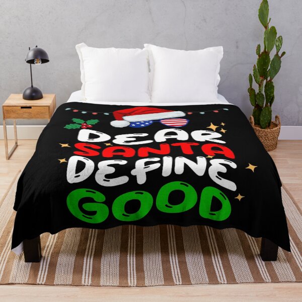 Item preview, Dear Santa Define Good I Can Explain Elf Squad Christmas Tee Funny Are You Naughty or Nice Birthday December designed and sold by BunBuntheDog-.