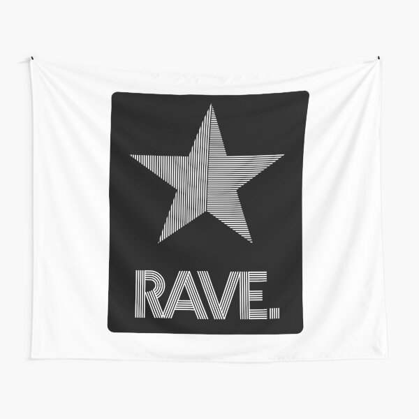Rave Star #1 Wandbehang