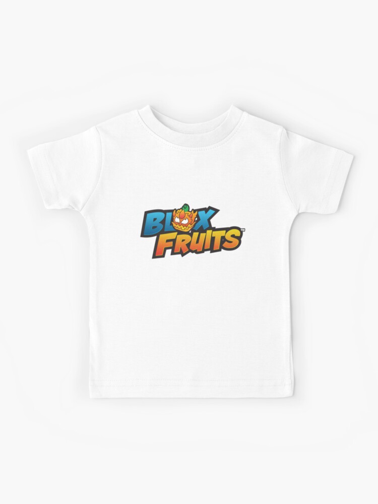 blox fruits merch blox fruits logo Kids T-Shirt for Sale by  laurajane-somet