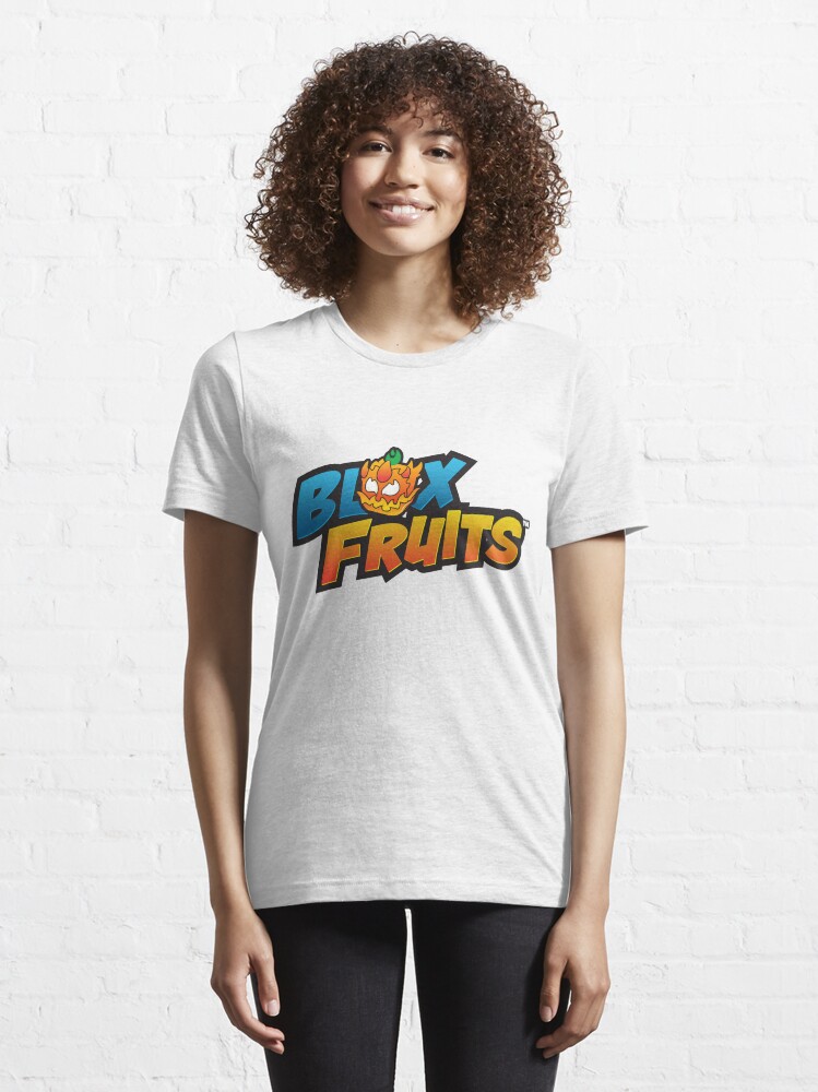 blox fruits merch blox fruits logo Essential T-Shirt for Sale by  laurajane-somet