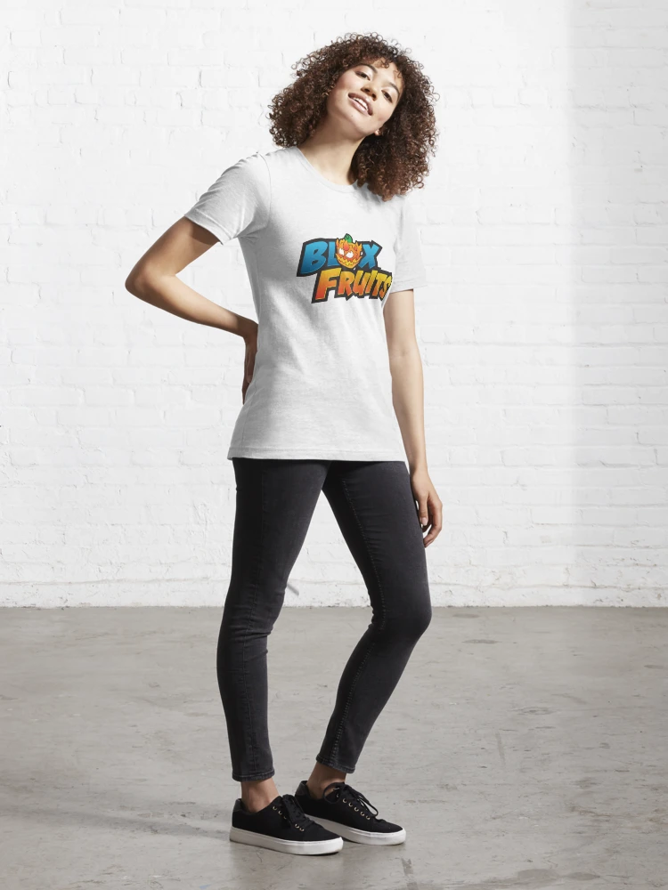 blox fruits merch blox fruits logo Essential T-Shirt for Sale by  laurajane-somet