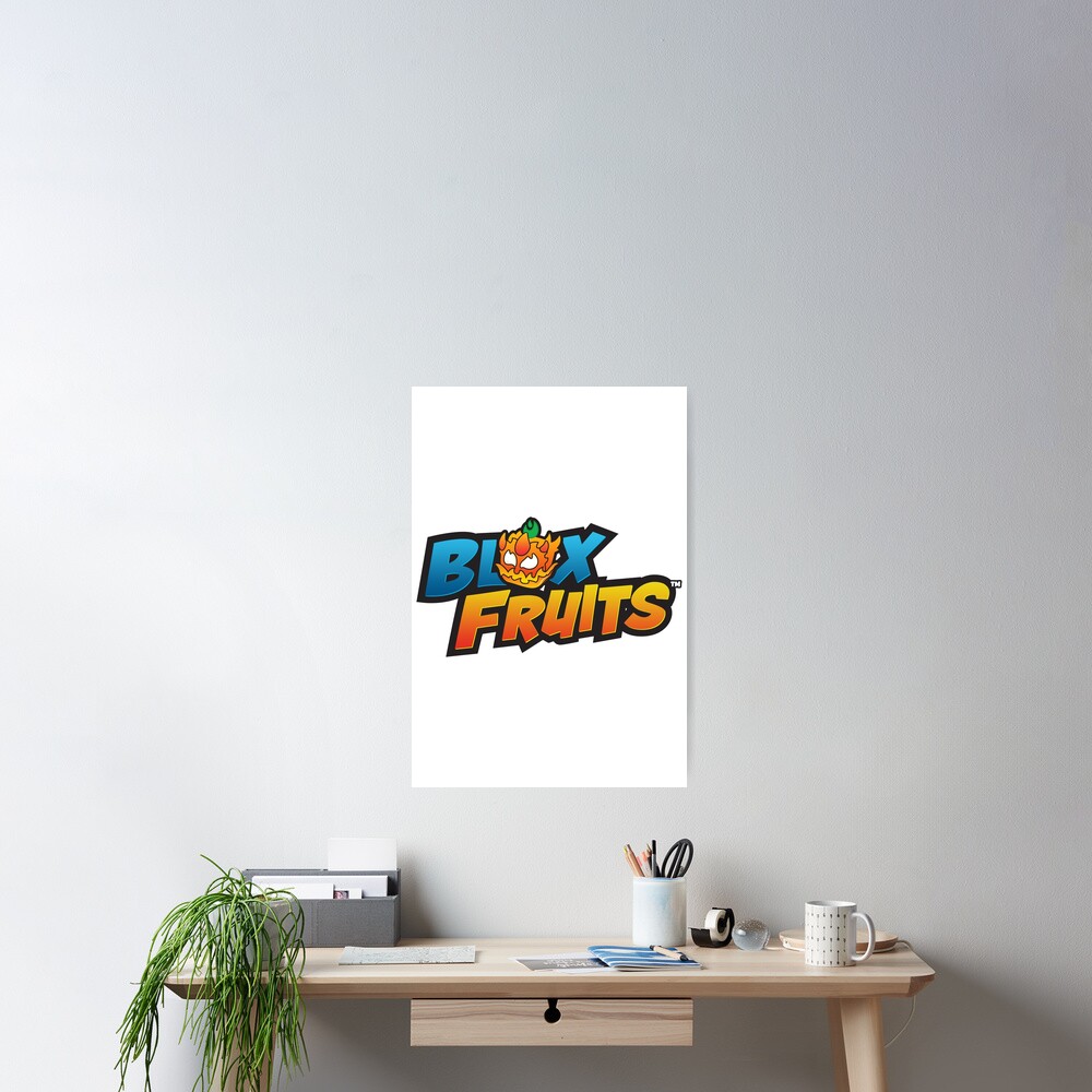 blox fruits merch blox fruits logo Sticker for Sale by laurajane