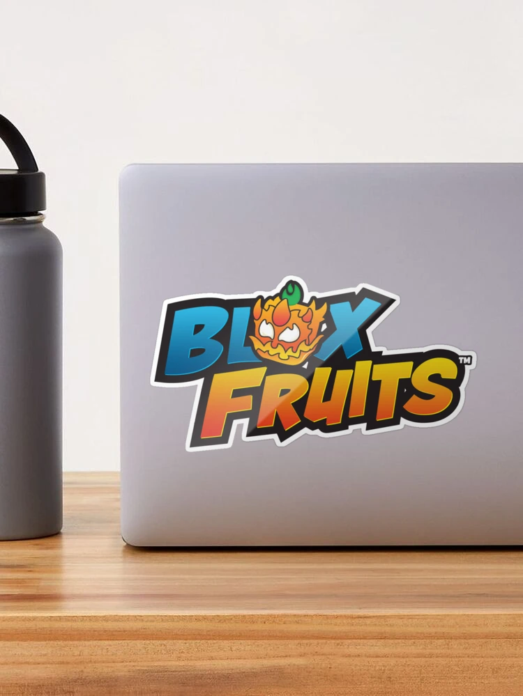 blox fruits merch blox fruits logo Sticker for Sale by laurajane-somet