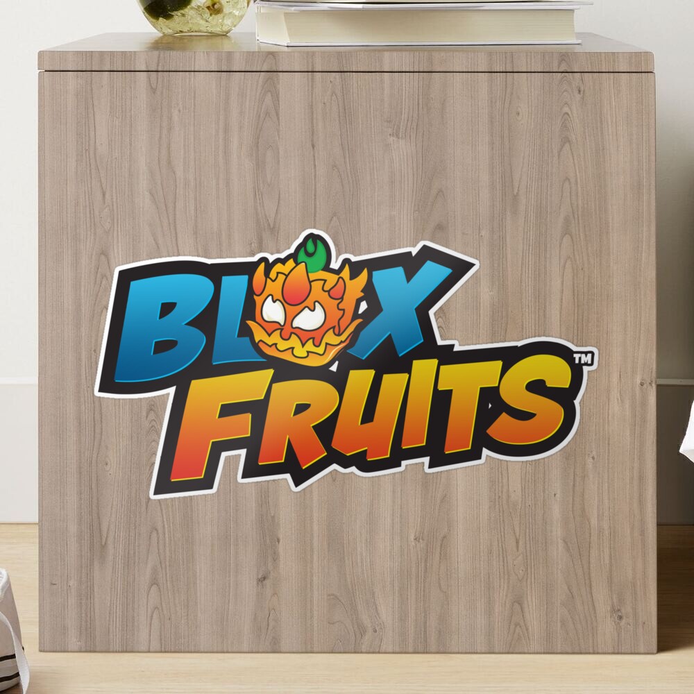 blox fruits merch blox fruits logo Sticker for Sale by laurajane