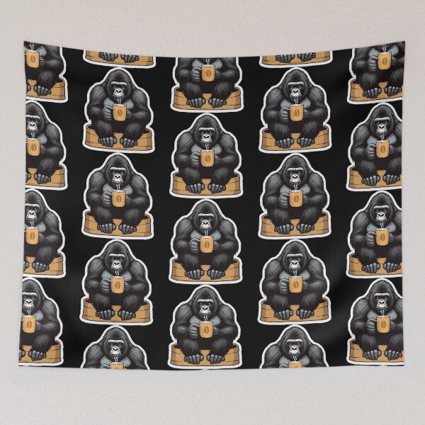 Item preview, Gorilla Coffee designed and sold by Getup-clothing.