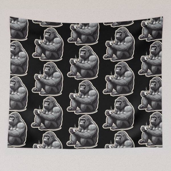 Item preview, Gorilla Coffee designed and sold by Getup-clothing.