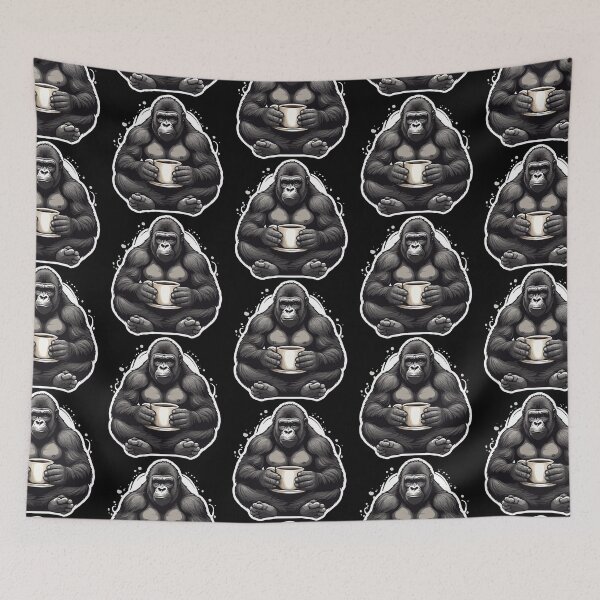 Item preview, Gorilla Coffee designed and sold by Getup-clothing.