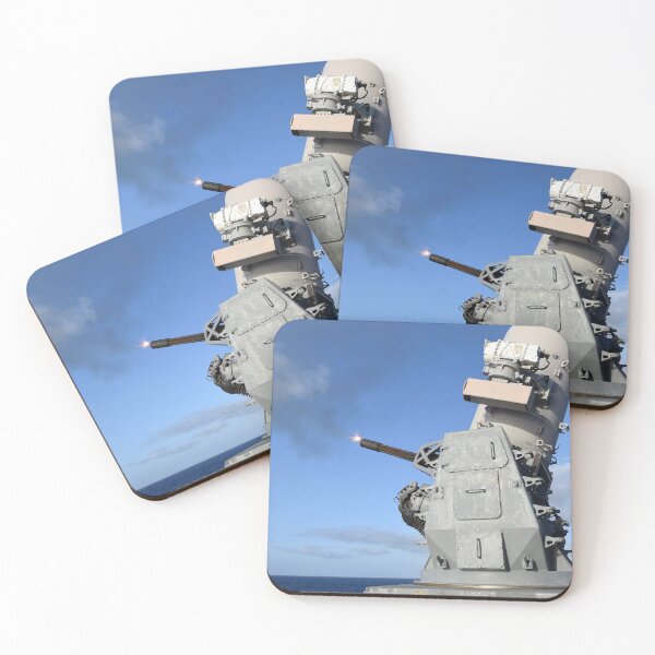 Item preview, STK109027M-The close-in seapon system fires 20mm rounds aboard USS Vicksburg. designed and sold by StocktrekImages.