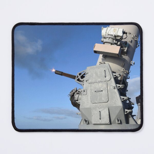 Item preview, STK109027M-The close-in seapon system fires 20mm rounds aboard USS Vicksburg. designed and sold by StocktrekImages.