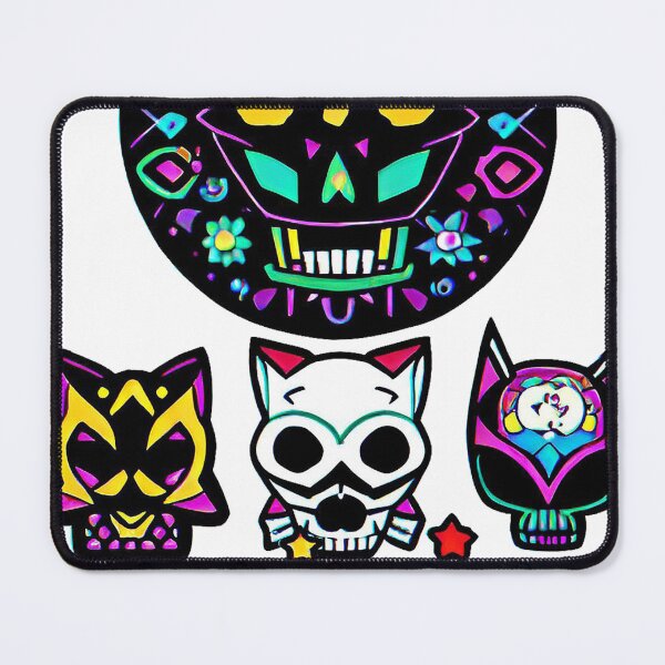 Item preview, alienlove 52 good mood lucky funny skull designed and sold by alienlove-8.