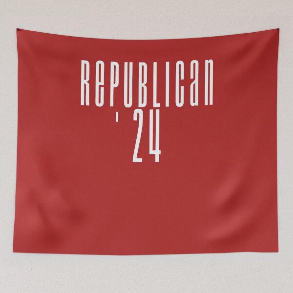 Item preview, Republican '24 Retro Droid Lettering Election Graphic designed and sold by tronictees.
