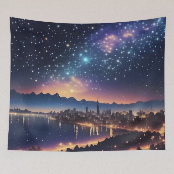 Item preview, Cosmic Galaxy Starry Night  designed and sold by GluciArts.