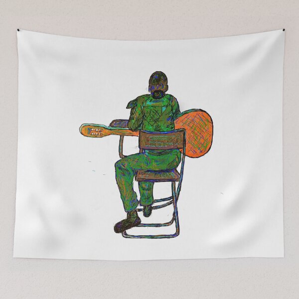Item preview, Soldier girl playing the guitar designed and sold by SHARON NAKAR.