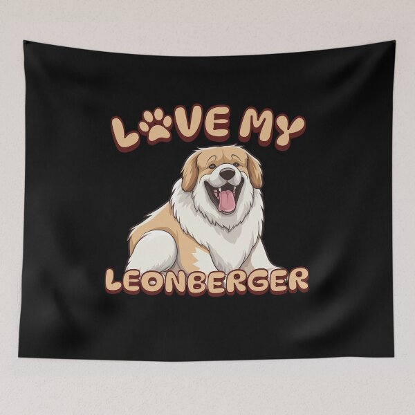 Item preview, Love my Leonberger Shirt designed and sold by RedDesignSyc.