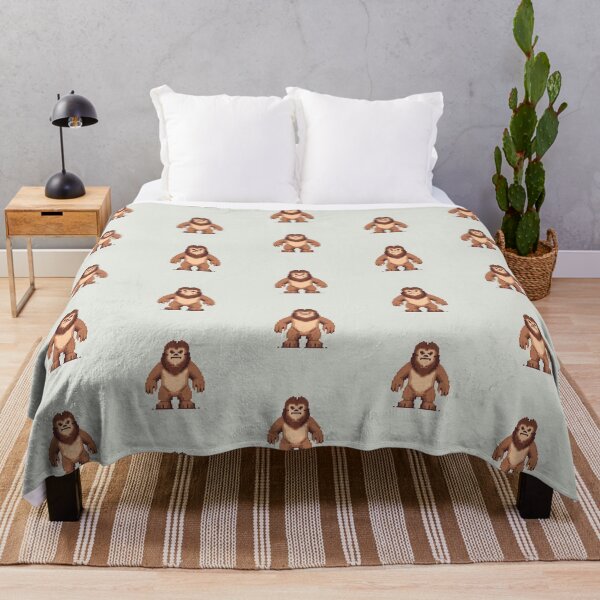 Aperçu de l'œuvre Bigfoot 8 bits créée et vendue par CutePlanetEarth.
