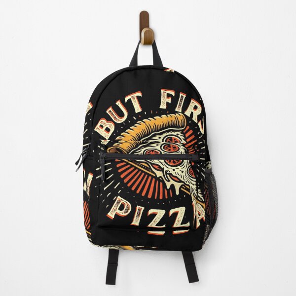Item preview, But First Pizza designed and sold by SchlossInspire.