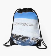 Snow Field Drawstring Bag