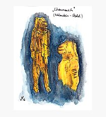 Lion-man of Hohlenstein-Stadel Photographic Print