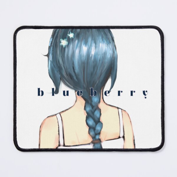 Item preview, Cute girl with blue hair designed and sold by ShinobiDesings.