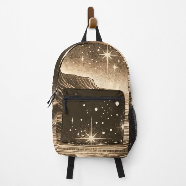 Item preview, Stars Twinkling Over Desert Landscape designed and sold by PictorialWhimsy.