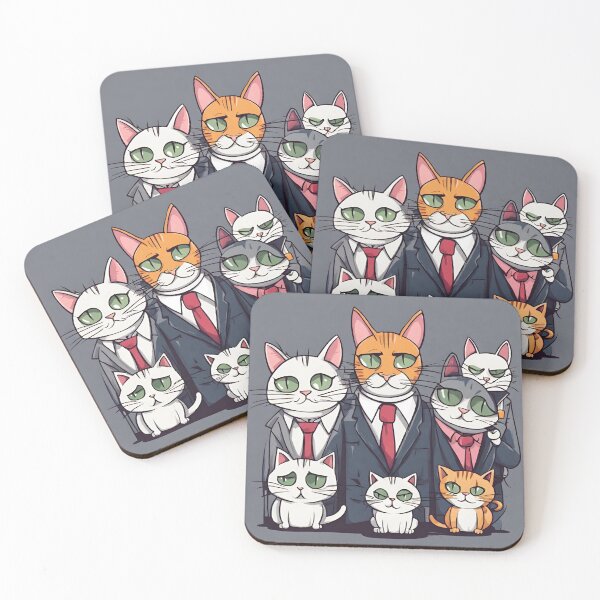 Item preview, cats mafia designed and sold by pig2u.