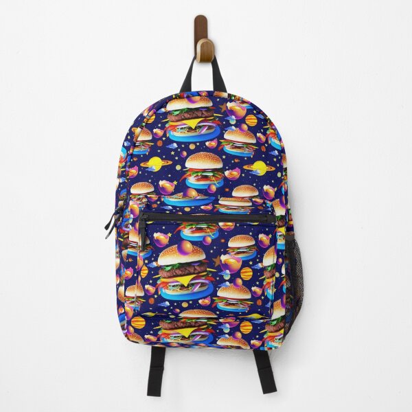 Item preview, Funky Collage of Food in Outer Space designed and sold by PopcultureModa.