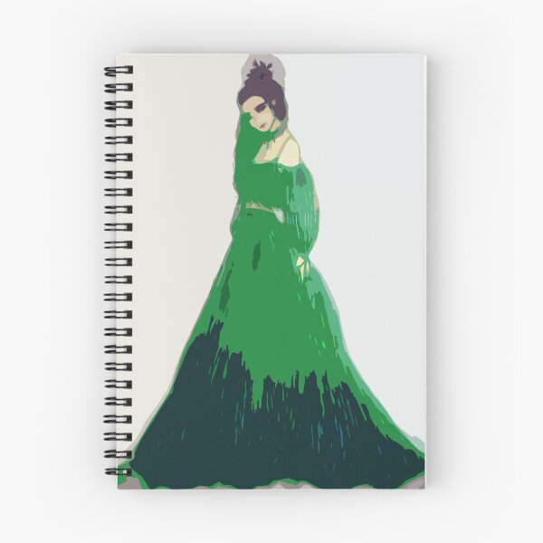 Item preview, Girl in a Green Dress  designed and sold by Verified Jane Bennet.