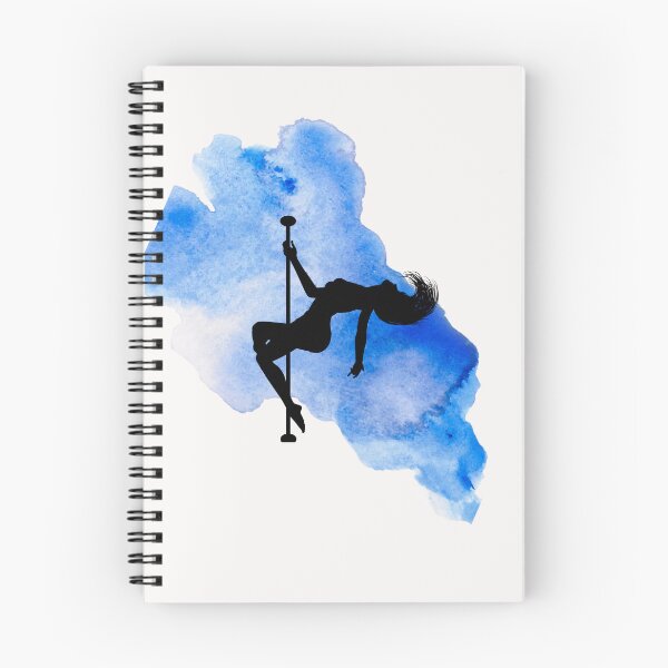 Item preview, In Blue Splash - Poledance art designed and sold by LifeSimpliCity.