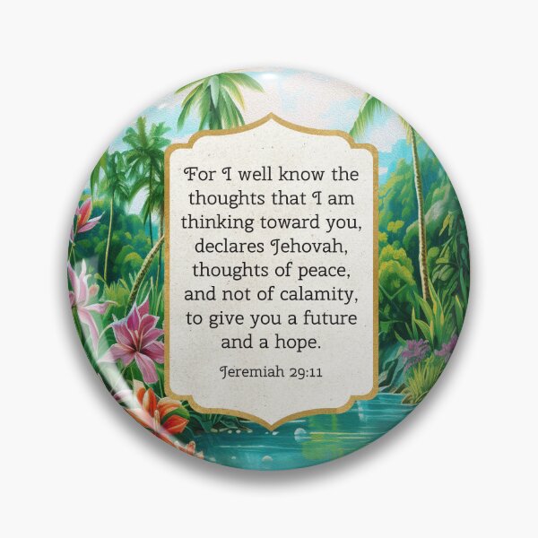 Item preview, Jeremiah 29:11 (Paradise) designed and sold by Paper Bee Gift Shop.