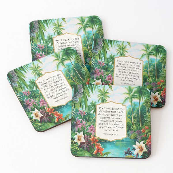Item preview, Jeremiah 29:11 (Paradise) designed and sold by Paper Bee Gift Shop.