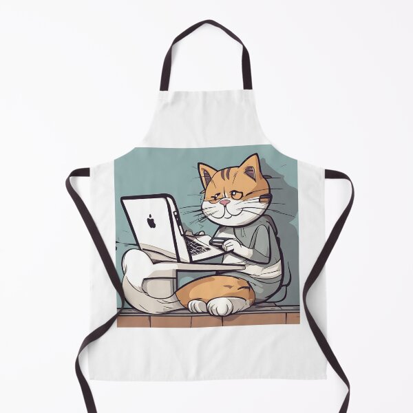 Item preview, cat work hard designed and sold by pig2u.