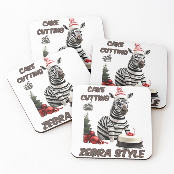 Item preview, Zebra Cakes/ Cake Cutting Zebra Style designed and sold by ishitastore08.