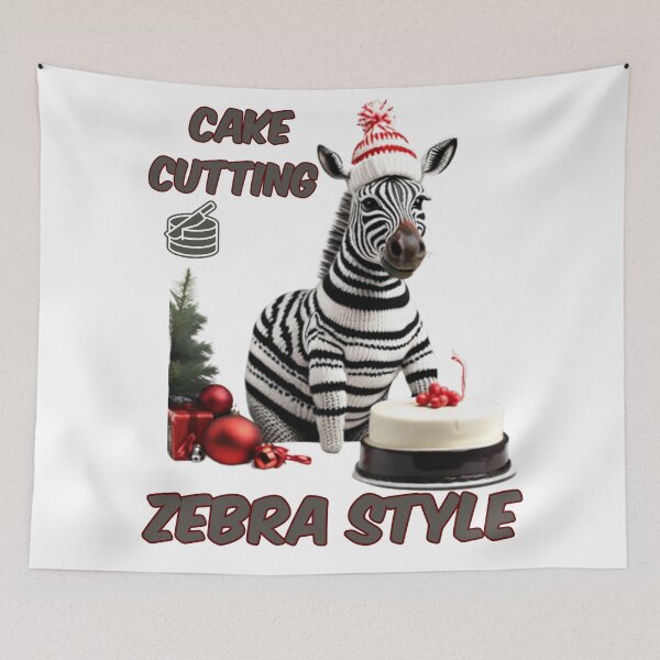 Item preview, Zebra Cakes/ Cake Cutting Zebra Style designed and sold by ishitastore08.