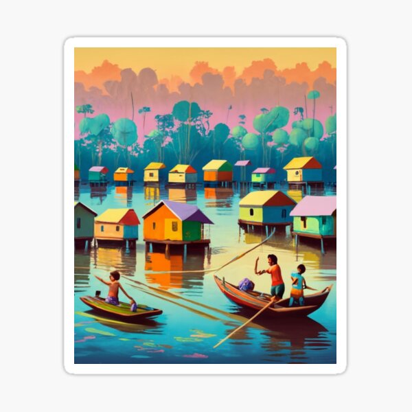 Item preview, Tonlé Sap, the living lake designed and sold by ArtsDestination.