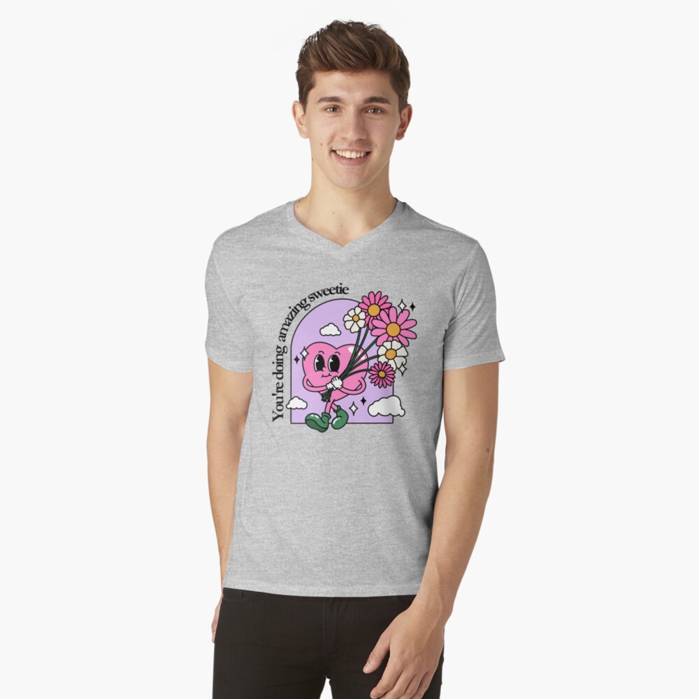 Artikel-Vorschau von T-Shirt mit V-Ausschnitt, designt und verkauft von Chanaika4.