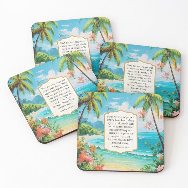 Item preview, Revelation 21:4 (Paradise) designed and sold by Paper Bee Gift Shop.
