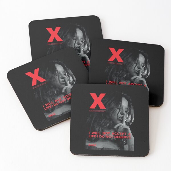Item preview, X // 2022 horror movie poster, blurred designed and sold by 33ll.