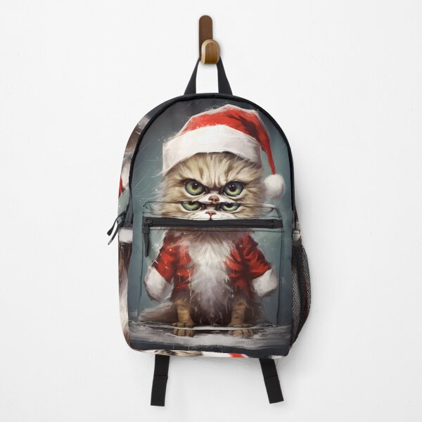 Item preview, Cat in Santa hat designed and sold by DigitalArtAJP.