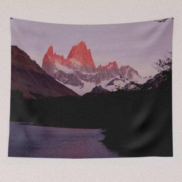 Item preview, Alpen glow on Mount Fitz Roy designed and sold by stevepaint.