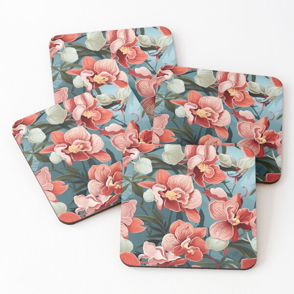 Item preview, Orchid close-up revealing intricate petal details designed and sold by StrawberryJolly.