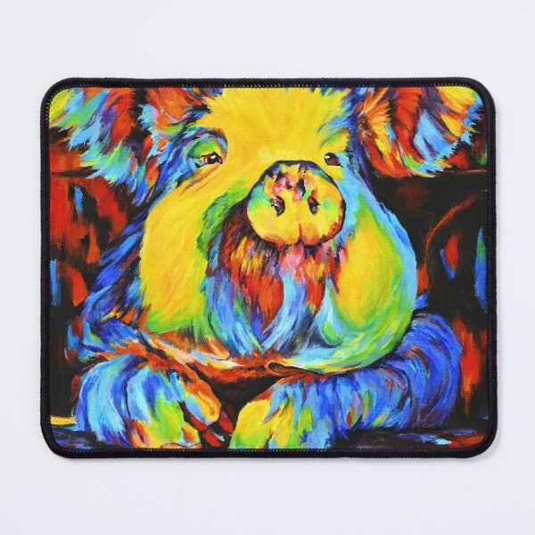 Item preview, Kaleidoswine Dreams: Psychedelic Pig Palette designed and sold by EclecticTammy.