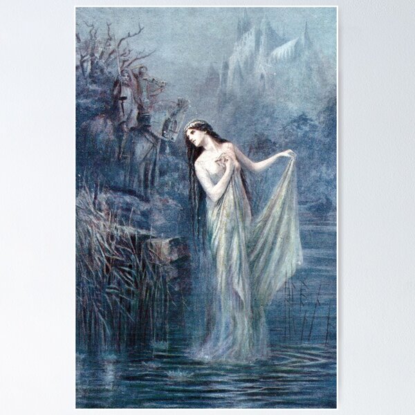 Lady of the Lake - Lancelot Speed  Poster