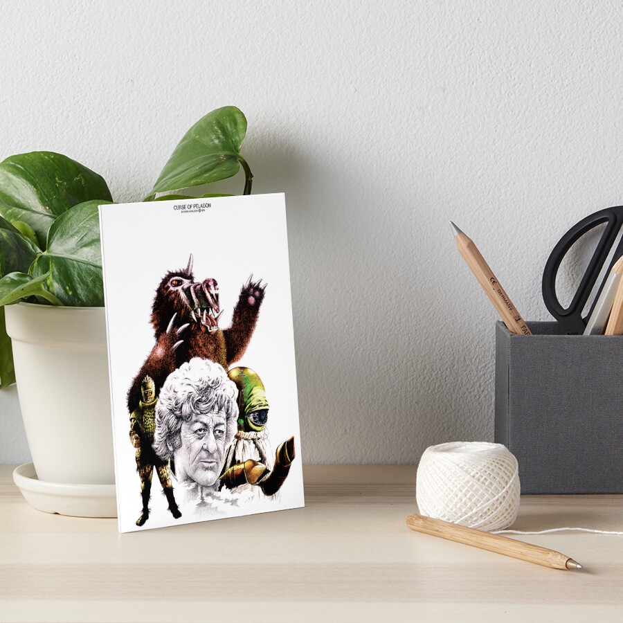 Item preview, Art Board Print designed and sold by HseAchilleos.