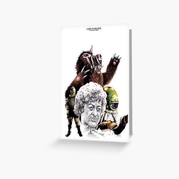Item preview, The 3rd Doctor and the Curse of Peldon designed and sold by House of Achilleos.