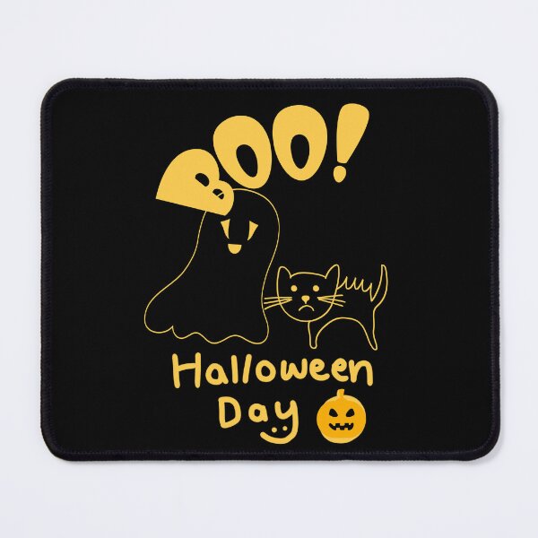 Item preview, boo,hallween day,surprised cat,ghost designed and sold by zzzozzo.