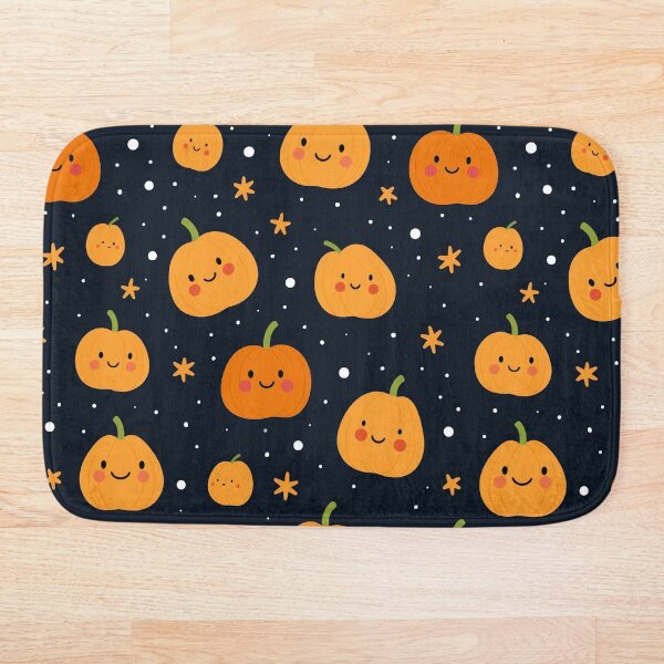 Aperçu de l'œuvre Motif de citrouilles mignonnes Halloween créée et vendue par DefauItCube.