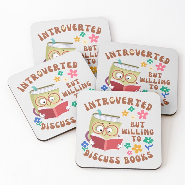 Item preview, Bookish Book Lovers Introverted but Willing to Discuss Books designed and sold by SchlossInspire.