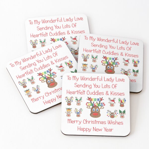 Item preview, To My Wonderful Lady Love Merry Christmas designed and sold by RosieLadyLove.