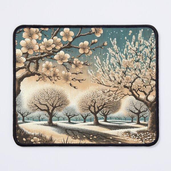 Item preview, Enchanted Paths Amidst Blossom Rains designed and sold by PictorialWhimsy.